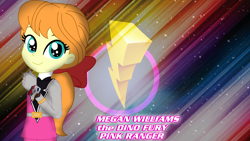 Size: 1920x1080 | Tagged: safe, artist:cam-and-sister-paint, megan williams, equestria girls, g4, female, kishiryu sentai ryusoulger, pink ranger, power rangers, power rangers dino fury, super sentai