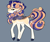 Size: 2600x2200 | Tagged: safe, artist:loryska, oc, oc only, kirin, gray background, high res, interspecies offspring, kirin hybrid, magical lesbian spawn, offspring, parent:autumn blaze, parent:rarity, parents:autumnity, simple background, solo