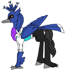 Size: 2632x2823 | Tagged: safe, artist:agdapl, hippogriff, clothes, crossover, high res, hippogriffied, simple background, smiling, solo, species swap, spy, spy (tf2), team fortress 2, transparent background