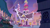 Size: 1280x720 | Tagged: safe, screencap, g4, my little pony: friendship is magic, season 9, student counsel, background, beautiful, no pony, ponyville, scenic ponyville, sugarcube corner, twilight (astronomy)