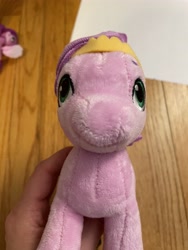 Size: 3024x4032 | Tagged: safe, photographer:errant_harpy, pipp petals, pegasus, pony, g5, my little pony: a new generation, female, irl, looking at you, mare, photo, plushie, toy