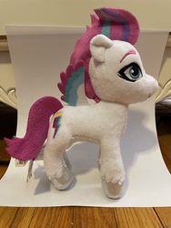 Size: 3024x4032 | Tagged: safe, photographer:errant_harpy, zipp storm, pegasus, pony, g5, my little pony: a new generation, female, irl, mare, photo, plushie, toy