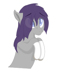 Size: 2536x3000 | Tagged: safe, alternate version, artist:autumnsfur, oc, oc only, oc:glitter stone, earth pony, pony, background removed, bust, colored, earth pony oc, eye clipping through hair, female, high res, mare, ponysona, simple background, solo, transparent background