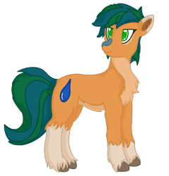 Size: 1957x2047 | Tagged: safe, alternate version, artist:autumnsfur, oc, oc only, oc:skyena, earth pony, pony, background removed, chest fluff, earth pony oc, ponysona, simple background, solo, transparent background, unshorn fetlocks