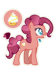 Size: 750x1000 | Tagged: safe, artist:stardustshadowsentry, oc, oc only, oc:cupcake sprinkle, earth pony, pony, female, mare, simple background, solo, transparent background