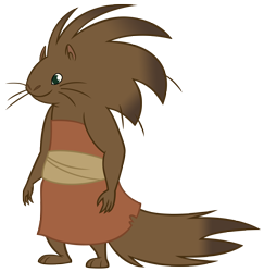 Size: 5138x5276 | Tagged: safe, artist:andoanimalia, porcupine, g4, my little pony: the movie, female, klugetowner, simple background, spiky klugetowner, transparent background, unnamed character, unnamed klugetowner, vector
