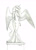 Size: 1000x1376 | Tagged: safe, artist:baron engel, princess celestia, alicorn, anthro, g4, absolute cleavage, breasts, busty princess celestia, cleavage, clothes, dress, female, mare, monochrome, pencil drawing, statue, traditional art