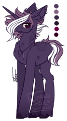 Size: 316x570 | Tagged: safe, artist:inspiredpixels, oc, oc only, pony, adoptable, ear piercing, earring, jewelry, pendant, piercing, signature, simple background, solo, standing, transparent background