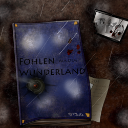 Size: 2000x2000 | Tagged: safe, artist:987tails, das wunderland, diary, fohlen aus dem wunderland, high res, picture