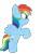 Size: 1500x2000 | Tagged: safe, artist:alvaxerox, rainbow dash, pony, g4, simple background, solo, transparent background