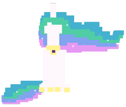 Size: 2085x1768 | Tagged: safe, artist:dark shadow, princess celestia, alicorn, pony, g4, minimalist, simple background, solo, transparent background