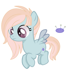 Size: 1220x1212 | Tagged: safe, artist:princess-kitsune-tsu, oc, oc only, pegasus, pony, base used, female, filly, magical lesbian spawn, offspring, parent:derpy hooves, parent:kerfuffle, simple background, solo, transparent background