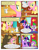 Size: 612x792 | Tagged: safe, artist:newbiespud, edit, edited screencap, screencap, fluttershy, harry, spike, twilight sparkle, bear, dragon, mouse, pegasus, pony, rabbit, squirrel, unicorn, comic:friendship is dragons, g4, magical mystery cure, my little pony: friendship is magic, animal, comic, dialogue, element of magic, eyelashes, female, fork, grin, indoors, looking back, male, mare, raised hoof, screencap comic, smiling, spoon, unicorn twilight