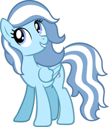 Size: 1435x1658 | Tagged: safe, artist:pegasski, oc, oc only, oc:sapphire raindrops, pegasus, pony, g4, female, mare, simple background, solo, transparent background