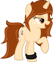 Size: 1440x1681 | Tagged: safe, artist:pegasski, oc, oc only, oc:veracity, pony, unicorn, g4, female, mare, simple background, solo, transparent background