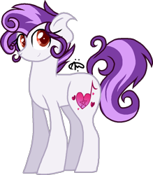 Size: 842x959 | Tagged: safe, artist:gallantserver, oc, oc only, oc:heart beat, earth pony, pony, female, mare, parents:vinylpie, simple background, solo, transparent background