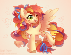 Size: 3768x2908 | Tagged: safe, artist:dedfriend, oc, oc only, pegasus, pony, high res, solo