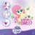 Size: 1080x1080 | Tagged: safe, fluttershy, butterfly, pegasus, pony, g4.5, my little pony: pony life, official, abstract background, cutie mark, facebook, female, flower, hasbro logo, heart, mare, my little pony logo, text