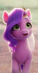 Size: 720x1368 | Tagged: safe, screencap, pipp petals, pegasus, pony, g5, my little pony: a new generation, 3d, cropped, female, mare, solo