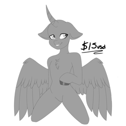 Size: 2500x2500 | Tagged: safe, artist:melodytheartpony, oc, any gender, any species, commission, high res, solo, your character here