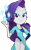 Size: 1000x1639 | Tagged: safe, artist:steyrrdash, rarity, equestria girls, g4, clothes, female, legs together, leotard, magic, show accurate, simple background, solo, transparent background, vector