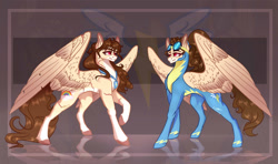 Size: 1280x757 | Tagged: safe, artist:copshop, oc, oc only, oc:charlotte blossom, pegasus, pony, clothes, concave belly, female, fit, mare, muscles, slender, solo, thin, uniform, wonderbolts uniform