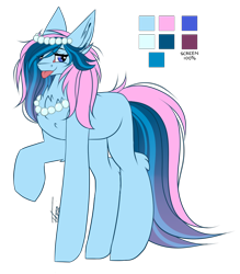 Size: 1006x1150 | Tagged: safe, artist:inspiredpixels, oc, oc only, pony, female, jewelry, mare, necklace, raised hoof, reference sheet, simple background, solo, tongue out, transparent background