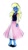 Size: 1968x3498 | Tagged: safe, artist:liaaqila, oc, oc only, oc:azure/sapphire, equestria girls, g4, clothes, cosplay, costume, crossdressing, femboy, male, princess eilonwy, simple background, solo, the black cauldron, traditional art, white background