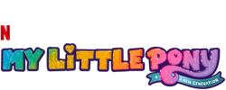 Size: 625x250 | Tagged: safe, part of a set, g5, my little pony: a new generation, official, english, my little pony: a new generation logo, netflix, no pony, simple background, text, transparent background