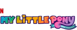 Size: 625x250 | Tagged: safe, part of a set, g5, my little pony: a new generation, official, my little pony: a new generation logo, name translation, netflix, no pony, part of a series, polish, simple background, text, transparent background