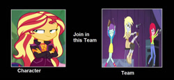 Size: 1024x471 | Tagged: safe, artist:bigpurplemuppet99, edit, edited screencap, screencap, blueberry pie, derpy hooves, raspberry fluff, sunset shimmer, equestria girls, equestria girls specials, g4, my little pony equestria girls: better together, my little pony equestria girls: rainbow rocks, my little pony equestria girls: sunset's backstage pass, meme, the muffins