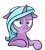 Size: 678x758 | Tagged: safe, artist:brella, idw, radiant hope, crystal pony, pony, unicorn, g4, marks for effort, my little pony: friendship is magic, :i, floppy ears, i mean i see, radiant hope is not amused, simple background, transparent background, unamused