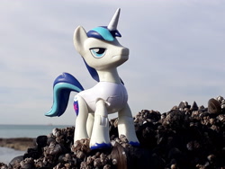 Size: 4128x3096 | Tagged: safe, artist:dingopatagonico, shining armor, pony, g4, guardians of harmony, irl, misadventures of the guardians, missing accessory, photo, solo, toy