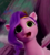 Size: 345x386 | Tagged: safe, edit, edited screencap, screencap, pipp petals, pegasus, pony, g5, my little pony: a new generation, 3d, big eyes, dilated pupils, faic, female, i can see forever, mare, photoshop, wat