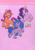 Size: 762x1100 | Tagged: safe, izzy moonbow, pipp petals, sunny starscout, earth pony, pegasus, pony, unicorn, g5, official, 2d, boot, female, mare, merchandise, pink, pink background, simple background, text