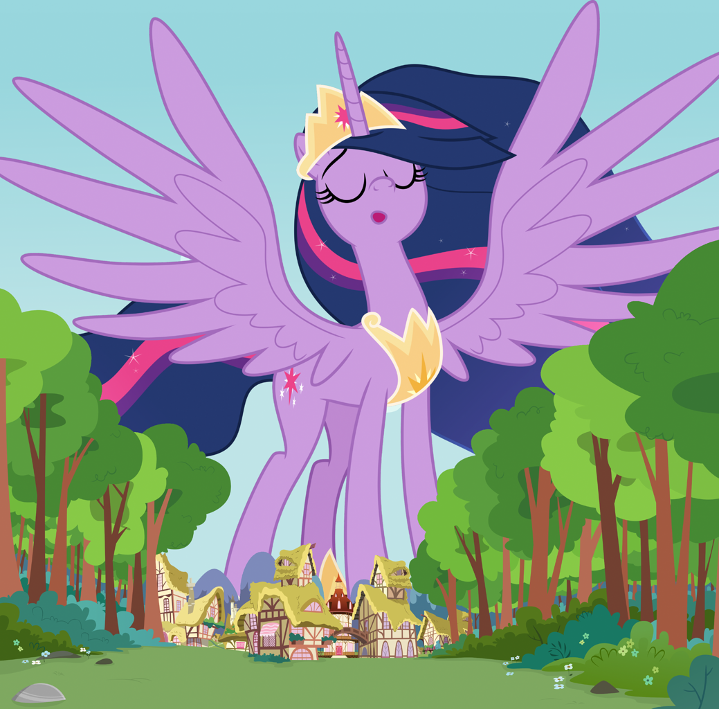 #2677556 - safe, artist:thegiantponyfan, twilight sparkle, alicorn ...