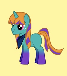 Size: 726x817 | Tagged: safe, artist:eee, oc, oc only, oc:nightskyvii, pony, unicorn, horn, male, pony maker, stallion, unicorn oc