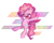 Size: 2645x2142 | Tagged: safe, artist:opal_radiance, pinkie pie, earth pony, pony, g4, bipedal, cute, diapinkes, eyes closed, high res, open mouth, solo, sparkles, speedpaint