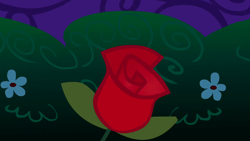 Size: 1280x720 | Tagged: safe, screencap, g4, season 1, the best night ever, background, bush, canterlot, flower, garden, night, no pony, rose, scenic ponyville