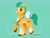 Size: 2048x1536 | Tagged: safe, artist:kiguren, hitch trailblazer, bird, earth pony, pony, g5, blaze (coat marking), coat markings, critter magnet, facial markings, green background, male, pale belly, sash, simple background, smiling, socks (coat markings), stallion, unshorn fetlocks