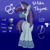 Size: 3000x3000 | Tagged: safe, artist:bigmackintosh, oc, oc only, oc:stitch'n thyme, pony, unicorn, cutie mark, gradient background, high res, horn, implied gay, male, male symbol, reference, reference sheet, sewing needle, smiling, solo, stallion, unshorn fetlocks