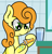 Size: 1424x1480 | Tagged: safe, artist:dinkyuniverse, carrot top, golden harvest, pony, g4, atg 2021, glass, newbie artist training grounds, pill, solo, water