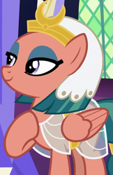 Size: 391x604 | Tagged: safe, screencap, somnambula, pegasus, pony, g4, shadow play, cropped, female, mare, solo