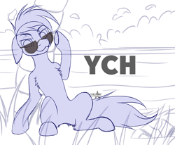 Size: 6512x5373 | Tagged: safe, artist:starshade, oc, oc only, alicorn, earth pony, pegasus, pony, unicorn, 2021, commission, cute, female, male, mare, simple background, sketch, solo, ych sketch, your character here