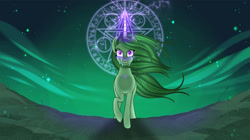 Size: 900x505 | Tagged: safe, artist:nivimonster, oc, oc only, pony, unicorn, crying, female, magic, mare, solo