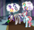 Size: 1700x1500 | Tagged: safe, alternate version, artist:maeveadair, fleur-de-lis, fluttershy, lightning dust, nurse redheart, rarity, sassy saddles, starlight glimmer, zecora, oc, oc:princess healing glory, oc:princess mythic majestic, oc:tommy the human, alicorn, earth pony, human, hybrid, pegasus, pony, unicorn, zebra, g4, adorable face, aunt and nephew, bandage, butt, canterlot castle, canterlot castle interior, child, clothes, commissioner:bigonionbean, crying, cute, female, flank, fusion, fusion:fleur-de-lis, fusion:fluttershy, fusion:lightning dust, fusion:nurse redheart, fusion:rarity, fusion:sassy saddles, fusion:starlight glimmer, fusion:zecora, hallway, human oc, loving gaze, magic, male, mare, plot, tears of pain, teary eyes, thought bubble, writer:bigonionbean