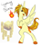 Size: 1486x1640 | Tagged: safe, artist:damayantiarts, oc, oc only, oc:lightning blaze, pegasus, pony, blaze (minecraft), fiery mane, fiery tail, hair over one eye, minecraft, ponified, solo, tongue out