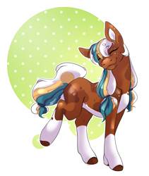Size: 1133x1344 | Tagged: safe, artist:paisleyperson, oc, oc only, oc:cotton puff, earth pony, pony, female, mare, solo