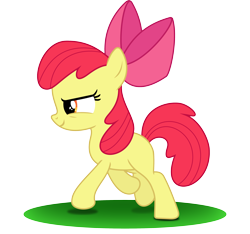 Size: 3000x2809 | Tagged: safe, artist:iscord, apple bloom, earth pony, pony, flight to the finish, g4, my little pony: friendship is magic, female, filly, high res, solo