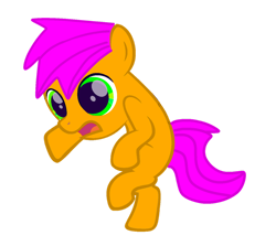 Size: 1280x1141 | Tagged: safe, artist:johnnybro288, oc, oc only, oc:skippy, earth pony, pony, open mouth, quiet, scared, sneak, sneaking, solo